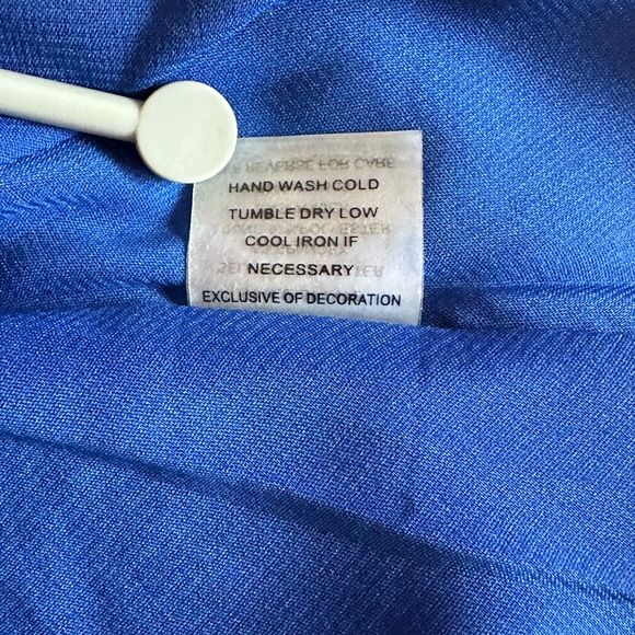 Brixton Ivy James Laser Cut Dress Size L NWT Cobalt Blue - Picture 6 of 6